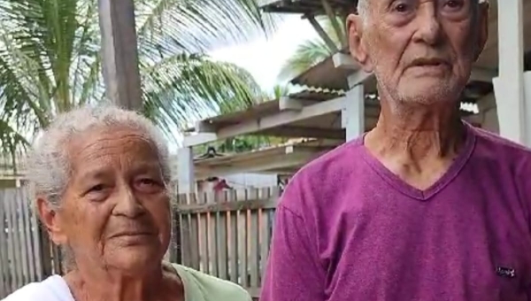 Dona Jesuína e seu Raimundo relatam angústia durante desmoronamento no bairro Cidade Nova; veja o vídeo